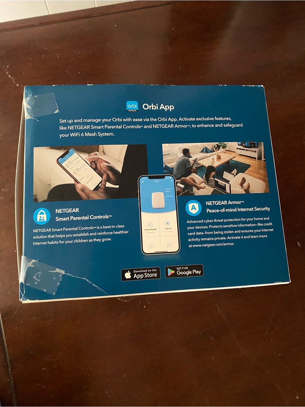 NETGEAR Orbi App Router Setup Box - Blue - Picture 3 of 6